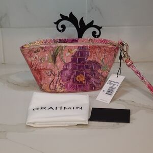 NWT Brahmin Ariana Perennial Melbourne DI Wristlet